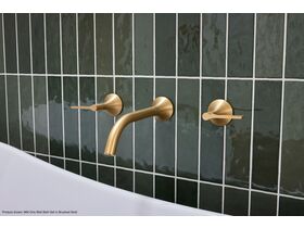 Sussex Oria Wall Bath Set Brushed Gold