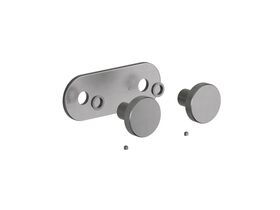 Supporting Image - Faucet Strommen Vara Disc Wall Top Assembly Kit Brushed Graphite Lead Free