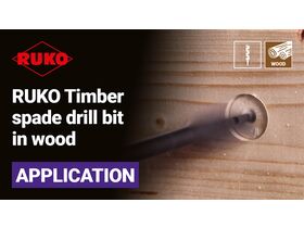 Ruko Timber Spade Bit