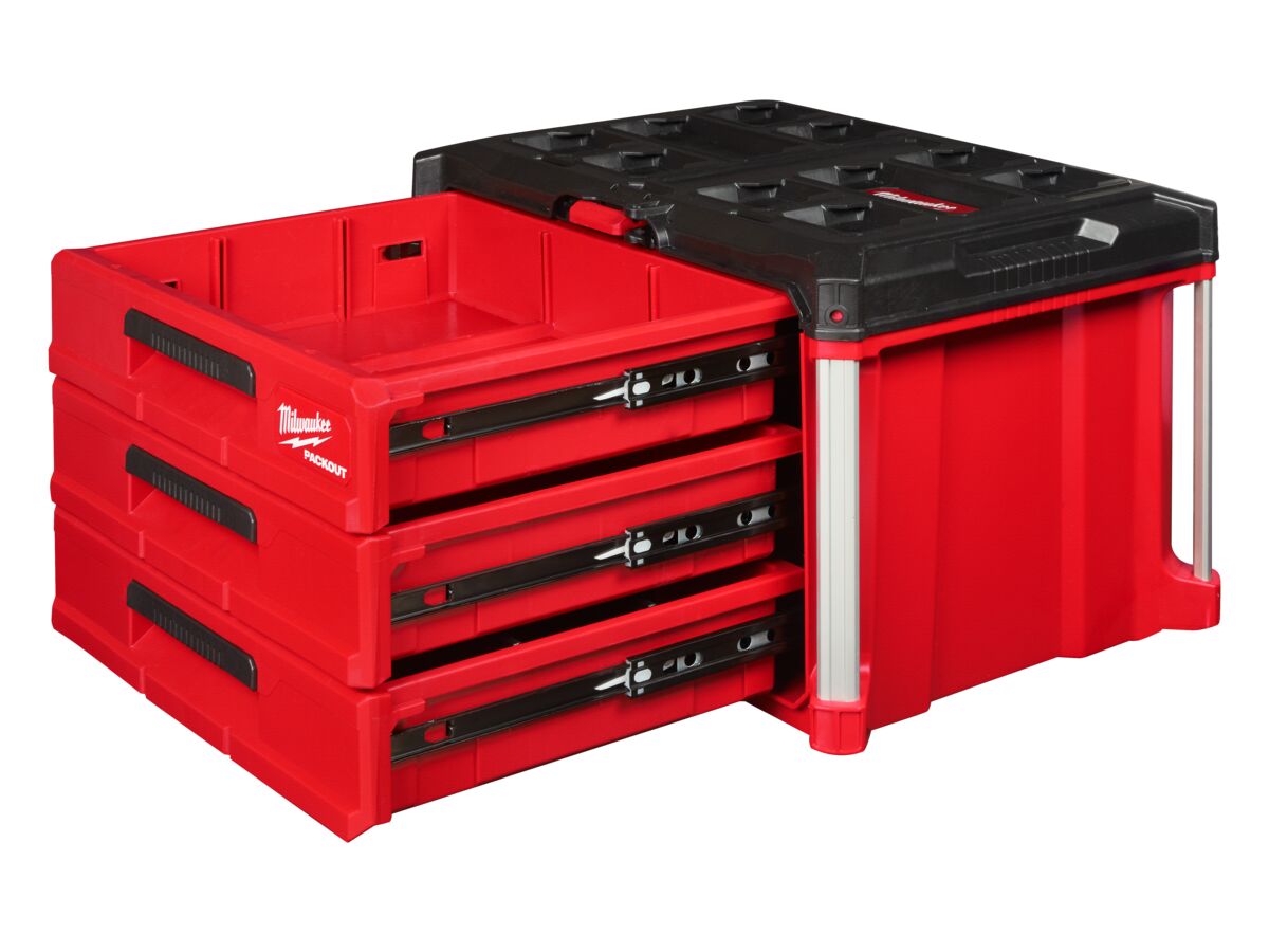 Milwaukee PACKOUT 3-Drawer Tool Box