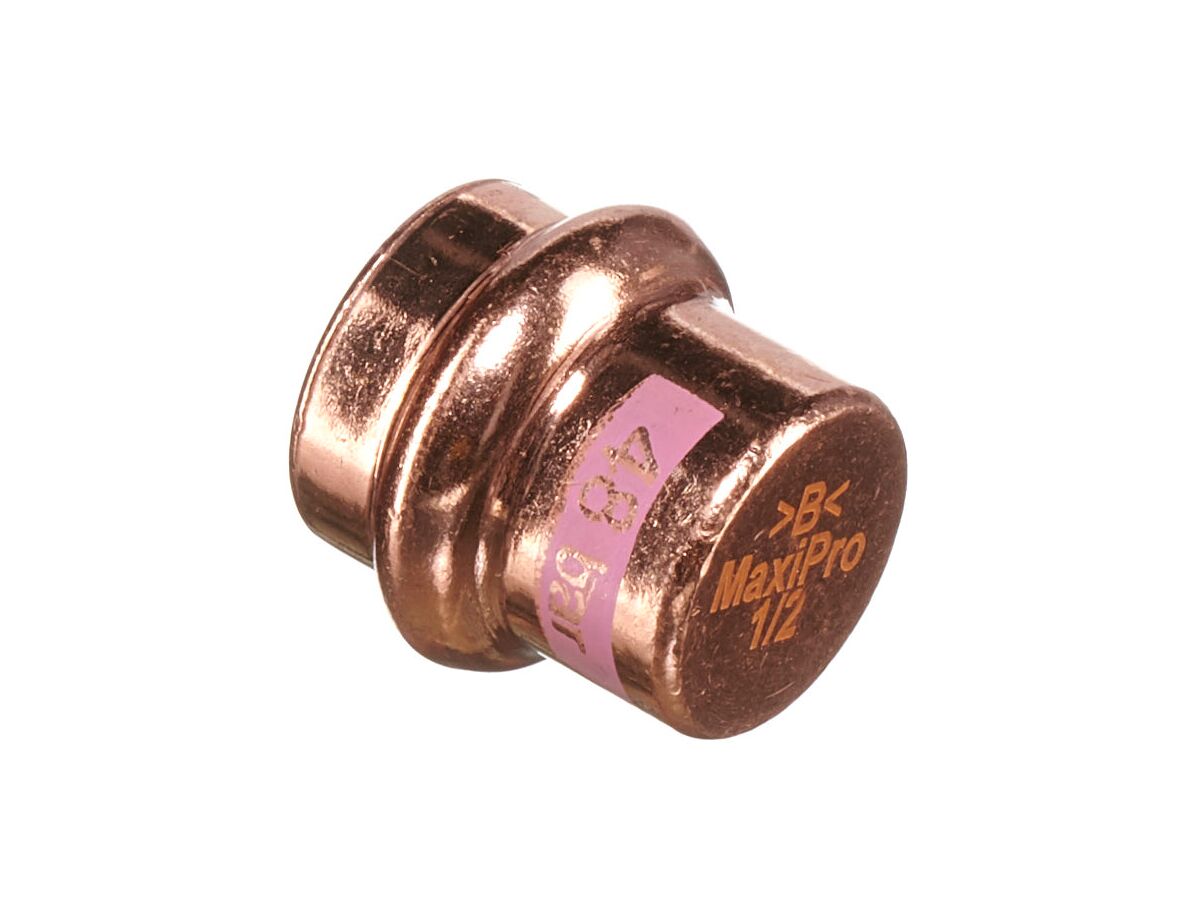 >B< Maxipro Stop End 1/2" Bag of 3