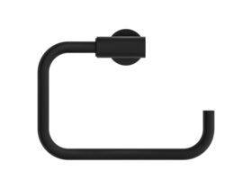 Supporting Image 2 - Mizu Drift Square Guest Towel Holder Matte Black - Front