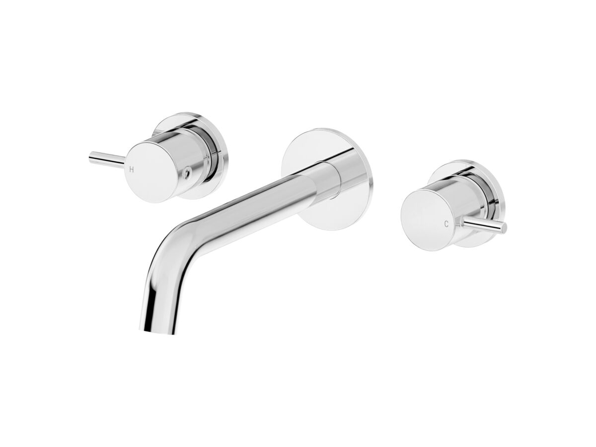 Mizu Drift Mk2 Wall Basin/Bath Set 200mm Chrome (5 Star)