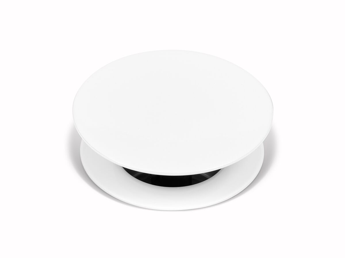 Mizu Drift Universal Flat Pop Up Plug & Waste 40mm Gloss White