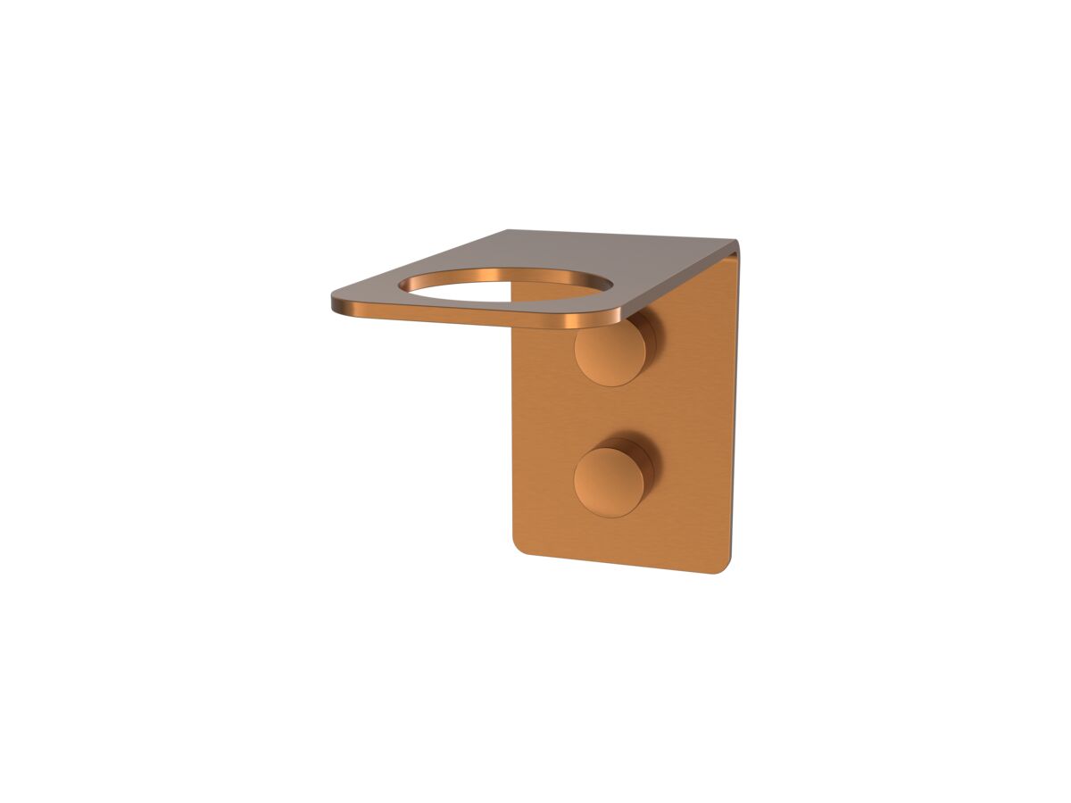 Supporting Image - Mizu Drift Soap Bottle Holder Brushed Bronze