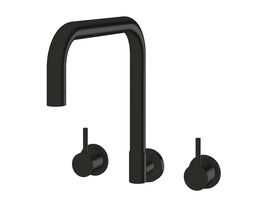 Hero - Sussex Scala Wall Spa Set Square LUX PVD Matte Opium Black