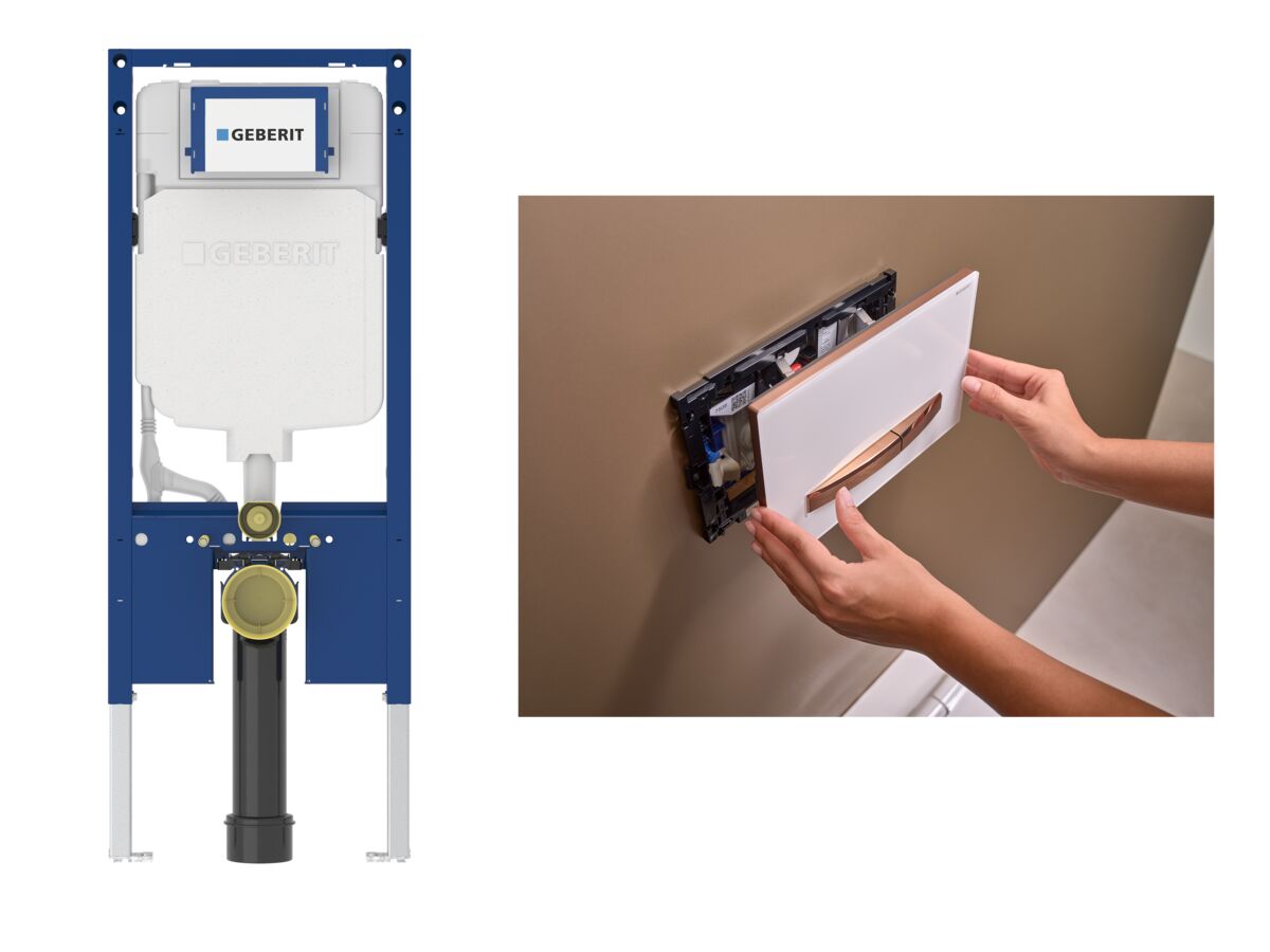 Geberit Sigma8 Wall Hung Cistern with DuoFresh
