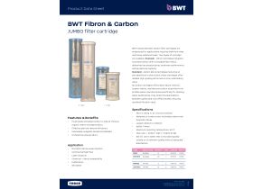 Specification Sheet -BWT Aus 20" Jumbo Fibron Carbon 5 Micron