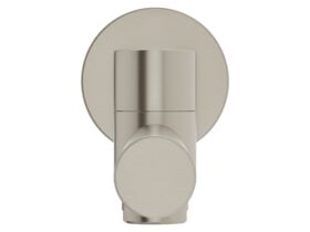Supporting Image 2 - Mizu Drift Swivel Bath Outlet Straight Spout 227mm Brushed Nickel - Front