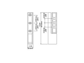 Kason Spring Self Closing Hinge K1257008