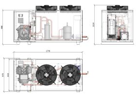 ACPAC Packaged Condensing Unit APS25.8ML2-1 VSD