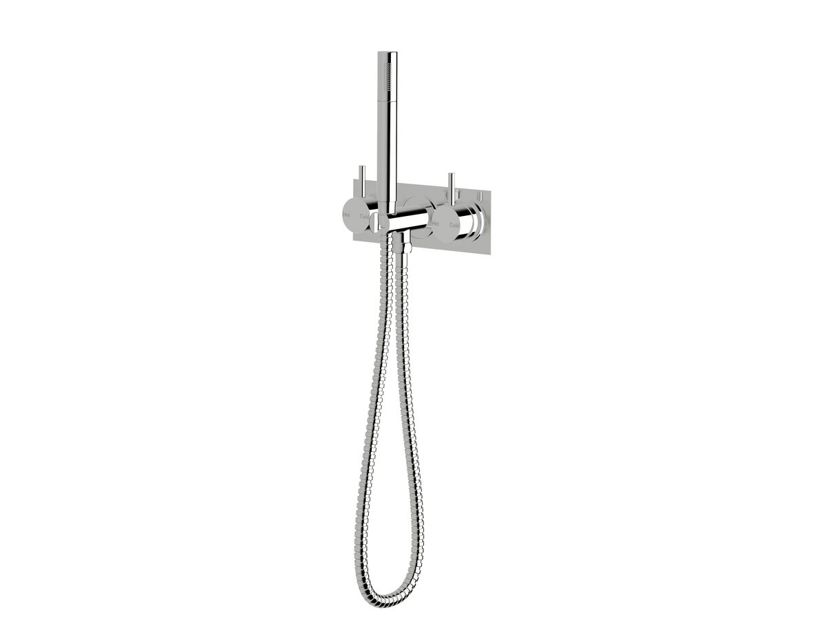 Sussex Scala Dual Mixer Handshower System Chrome (3 Star)