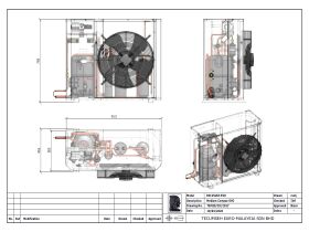 Tecumseh Compac Condensing Unit R404A PAC2516Z 3 Phase