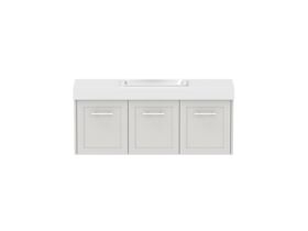 Hero - Kado Lux Ensuite All Door 1200mm Wall Hung Centre Basin 90mm Top