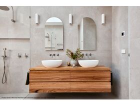 Sussex Oria Wall Basin Set & Kado Arc Timber Vanity