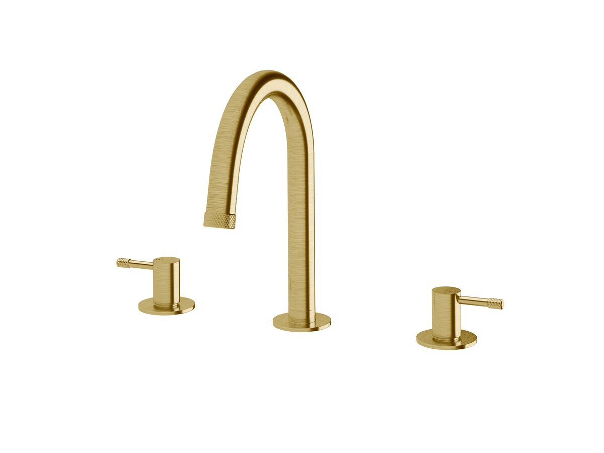 Hero - Sussex Scala Nova Basin Set PVD Brushed Gold (5 Star) Lead Free