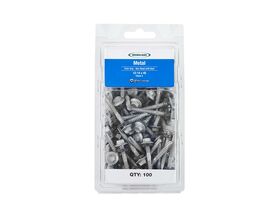 Bridgland Hexagonal Head T/Grip Metal Class 4 12-14 x 45mm (100)