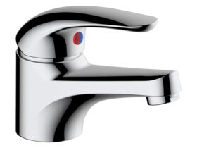 Hero - Posh Bristol Mk2 Basin Mixer Tap All Pressure Chrome (4 Star Mains Pressure, 3 Star Low Pressure) Lead Free
