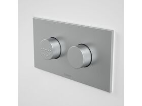 Caroma Invisi II Care Dual Flush Raised Buttons Satin