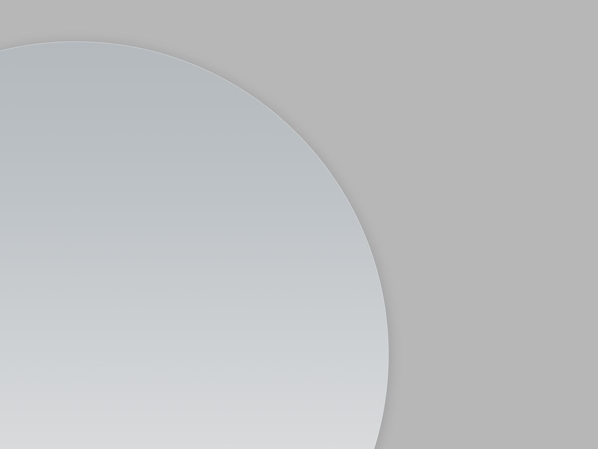 Supporting Image 4 - Kado Aspect Round Veil LED Mirror 600mm