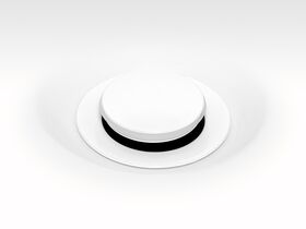 Mizu Drift Pull Out Pop Up Waste 40mm Gloss White