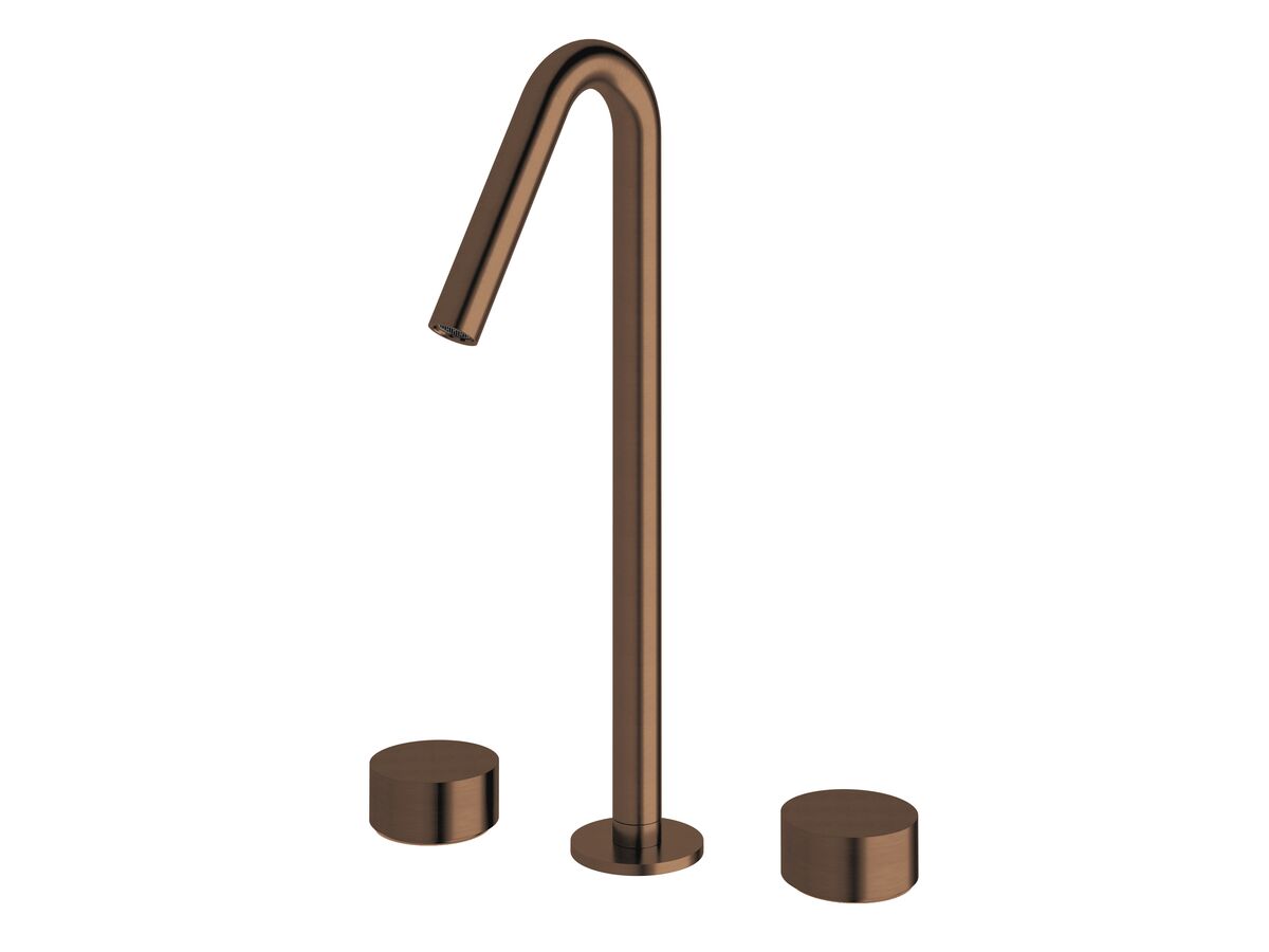 Sussex Pure Vessel Basin Set PVD Brushed Bronze (5 Star)
