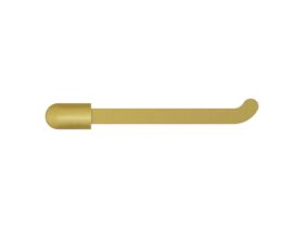 Supporting Image 2 - Mizu Soothe Toilet Roll Holder Brushed Brass - Front
