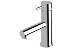 Sussex Scala Basin Mixer Tap with 130mm Outlet Chrome (6 Star)