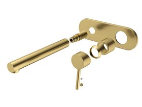 Mizu Drift MK2 Wall Bath Mixer Set (kit) Brushed Gold