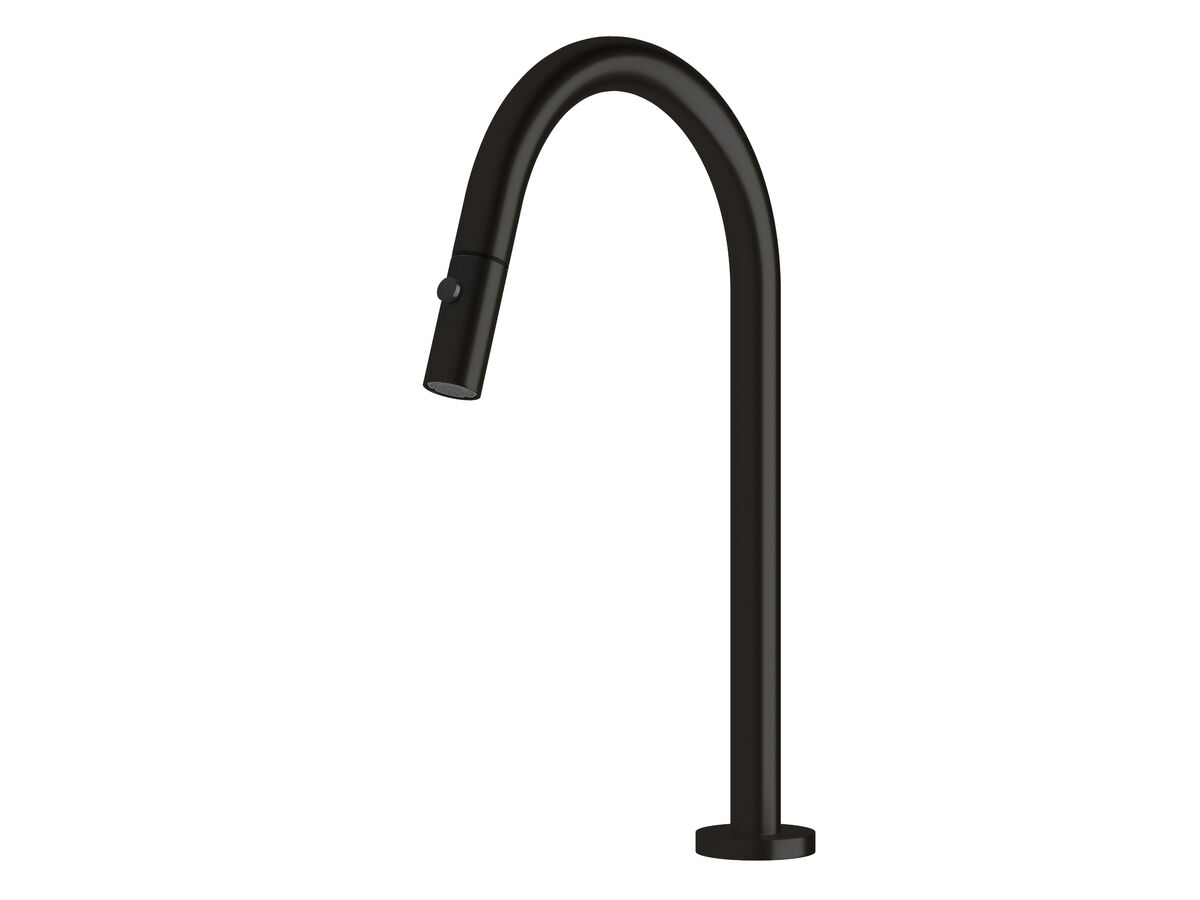 Sussex Pure Hob Sink Outlet with Pull Out Spray PVD Matte Black (4 Star)