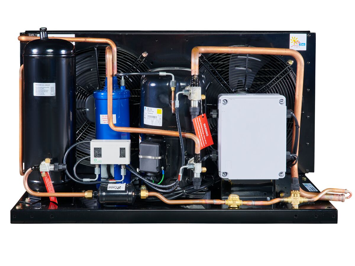 Tecumseh EVO Condensing Unit 5hp R404 MHBP EPCH4561Z-3 Phase