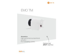 Specification Sheet - TA Hydronics Emo TM Actuator Modulating NC 24V
