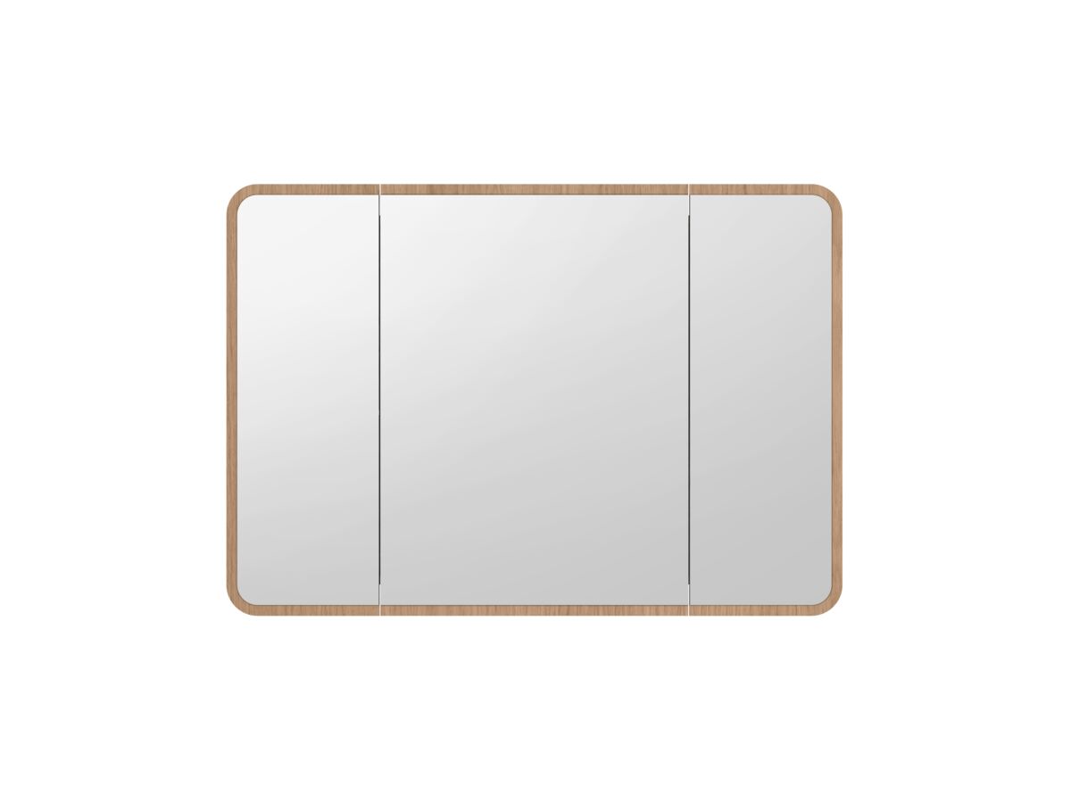 Supporting Image - Kado Lux Framed 3 Door Mirror Shaving Cabinet 1200mm x 840mm