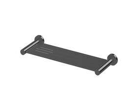Sussex Pure Metal Shower Shelf PVD Brushed Gunmetal