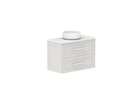 Supporting Image - Kado Lux Ensuite All Drawer Twin 750mm Wall Hung Centre Basin 20mm Top