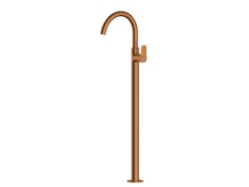 Hero - Mizu Silk Floor Mounted Bath Mixer Brushed Bronze