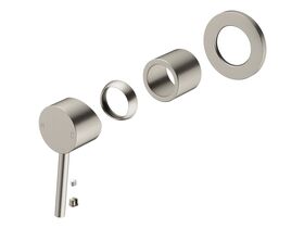 Mizu Drift MK2 Shower Mixer Trimset Brushed Nickel