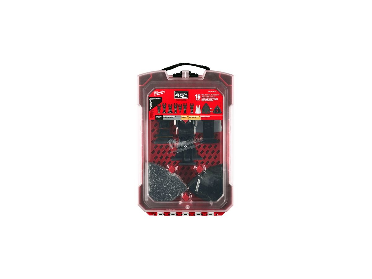 Milwaukee OPEN - LOK 15 Piece Multi - Tool Blade Set