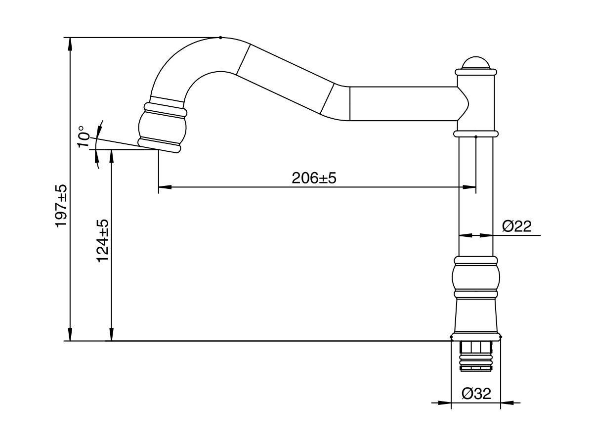Milli Voir Hob English Sink / Spa Outlet Only (4 Star)