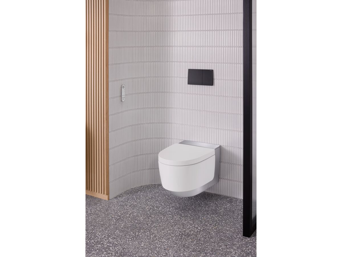 Geberit Sigma 70 Dual Flush Button Matt Black Easy Clean Coating
