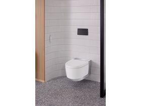 Geberit Sigma 70 Dual Flush Button Matt Black Easy Clean Coating