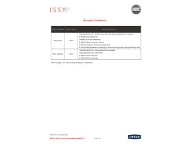 ISSY Warranty (Pre-April 2026)