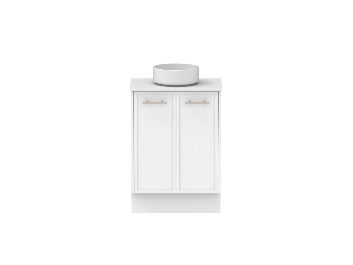 Supporting Image - Kado Lux Ensuite All Door 600mm Floor Mount Centre Basin 20mm Top Shaker