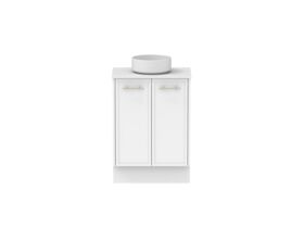 Supporting Image - Kado Lux Ensuite All Door 600mm Floor Mount Centre Basin 20mm Top Shaker