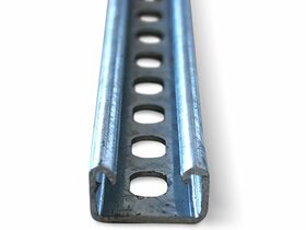 BBJ Channel Galvanized Body Slot 41mm x 21mm 2mtr