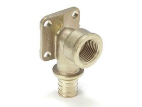 Rehau No.15 Elbow 16mm x RP 1/2" Female Square Plate