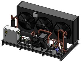 Tecumseh Semi Hermetic EVO Condensing Unit SHT4620ZHR 3 Phase