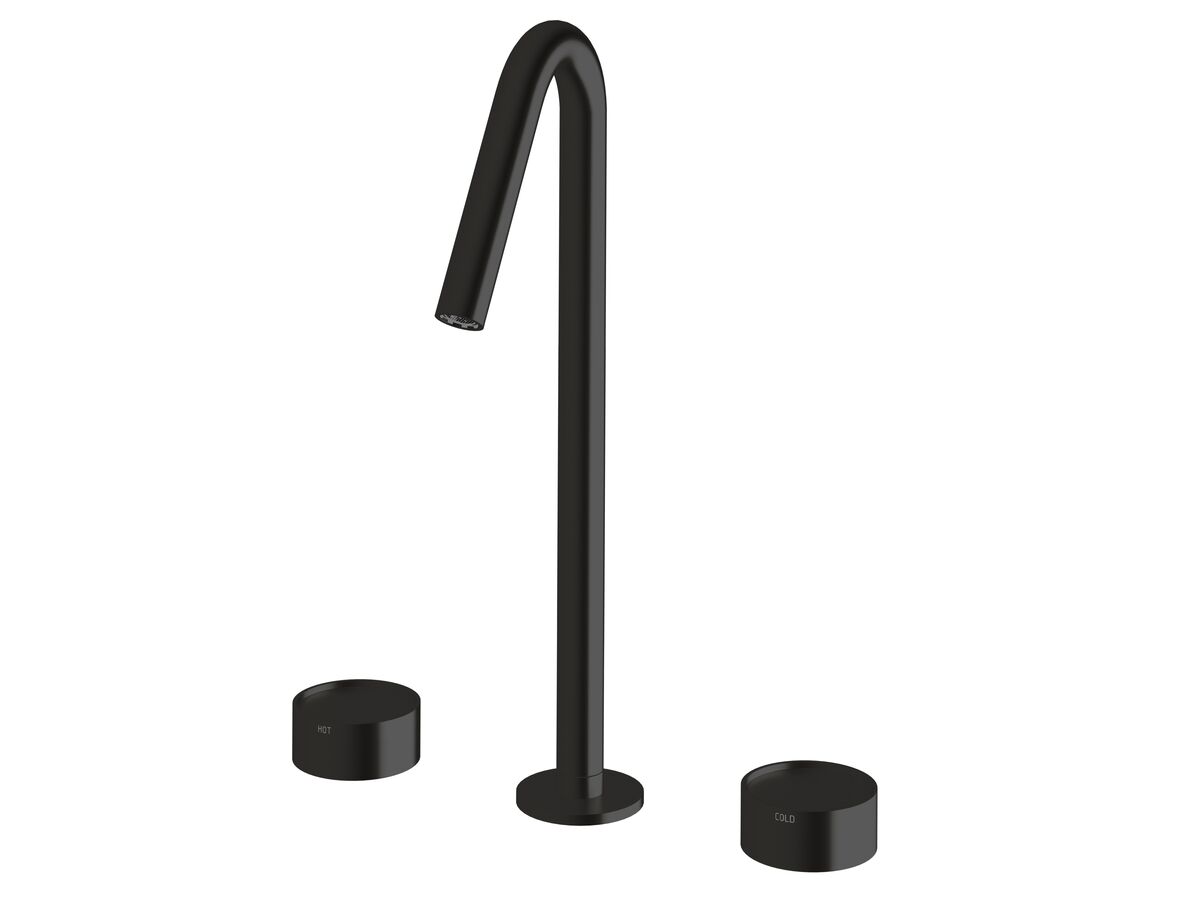 Hero - Sussex Pure Elemental Vessel Basin Set PVD Matte Black (5 Star) Lead Free