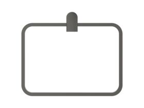 Supporting Image 2 - Mizu Soothe Towel Ring Brushed Gunmetal - Front
