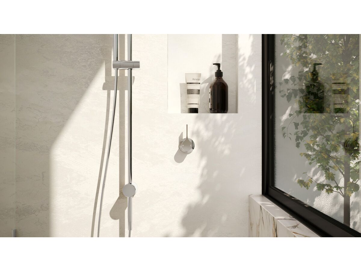 Sussex Oria Shower/Bath Wall Mixer Chrome